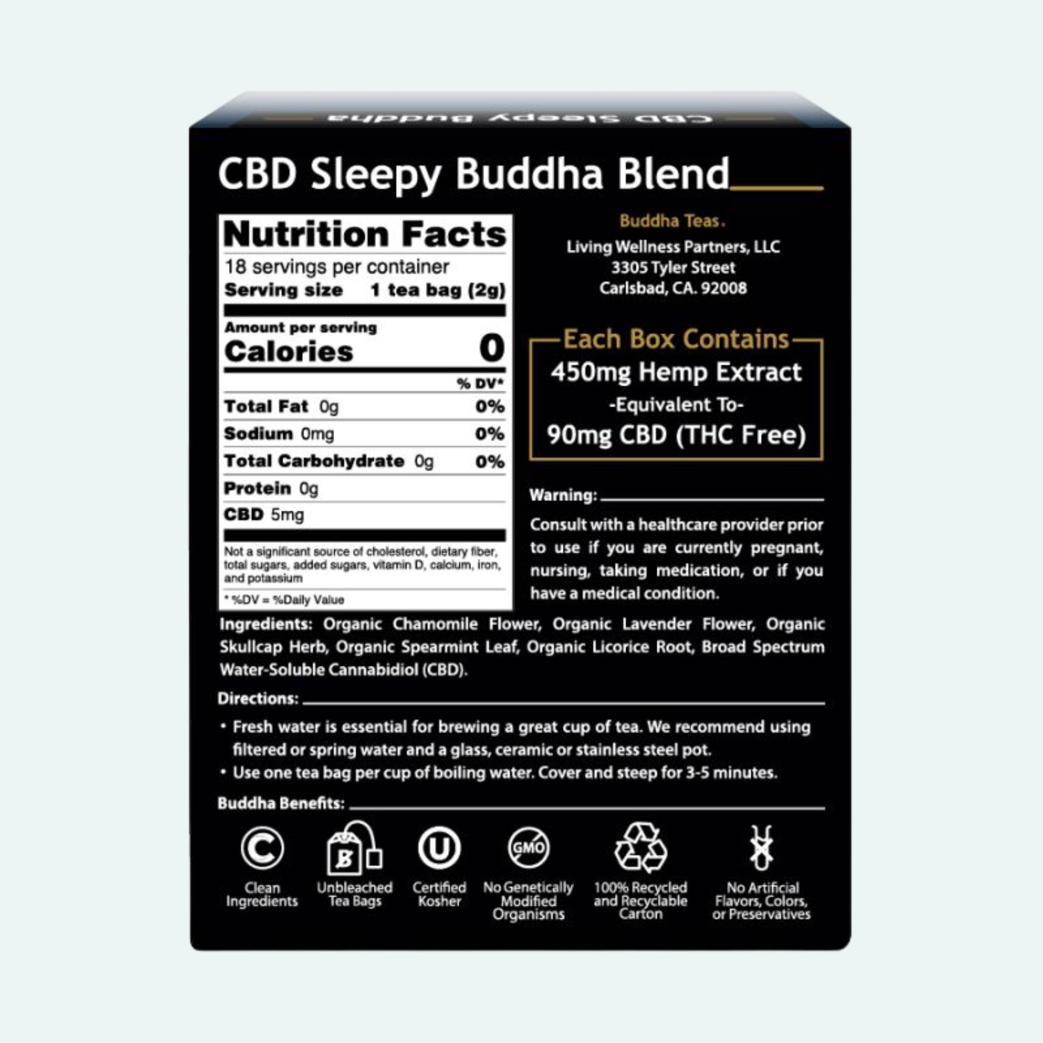 CBD Sleepy Buddha Blend