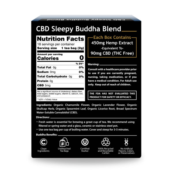 CBD Infused Sleepy Tea