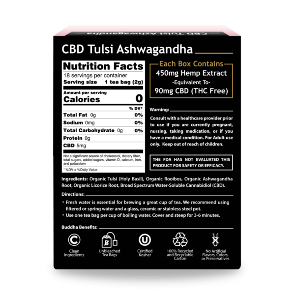 CBD Tulsi Ashwagandha