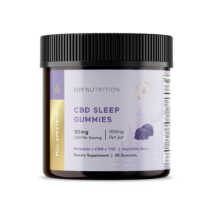 Joy Organics Sleep Gummies with Melatonin, THC and CBN